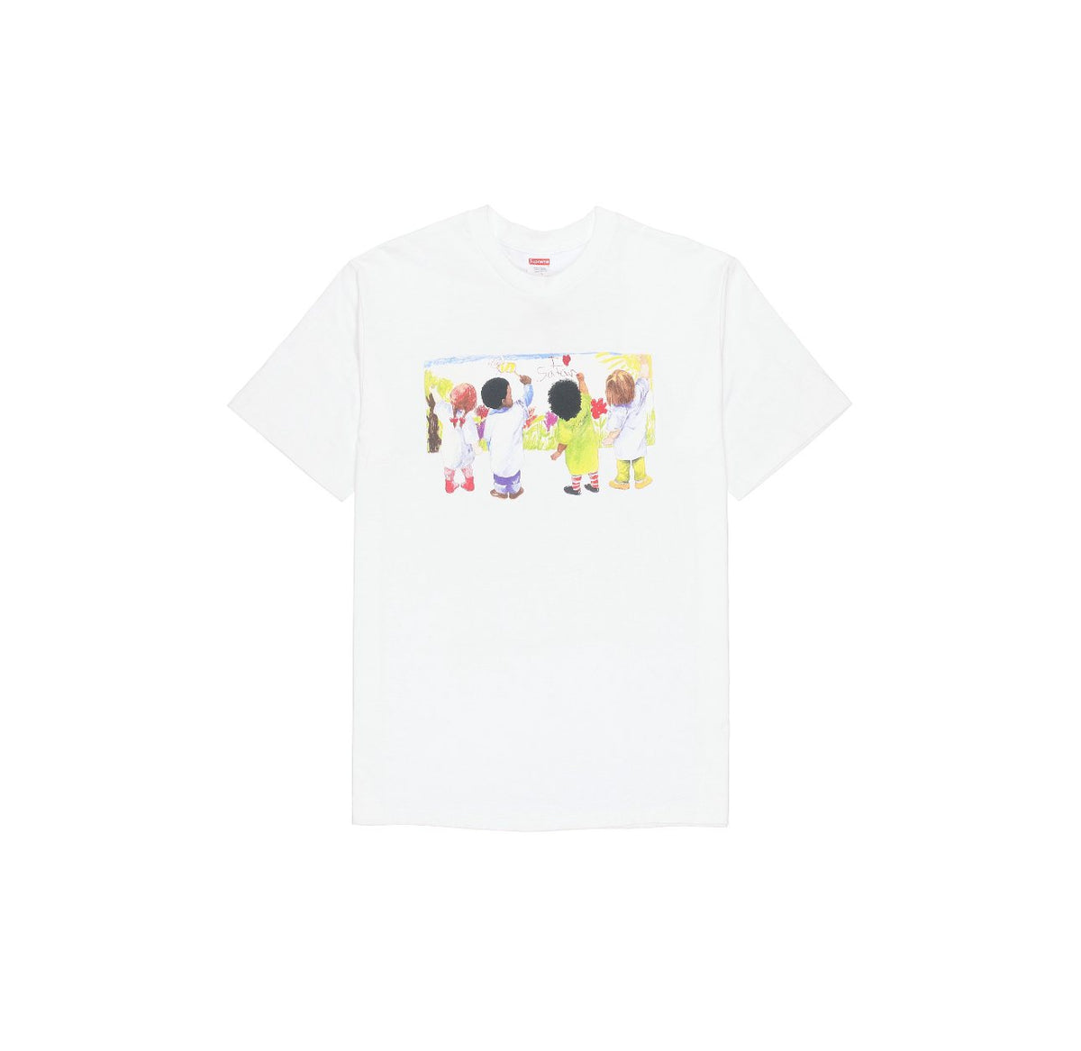 Supreme Kids Graffiti Graphic T-Shirt ¡ª front