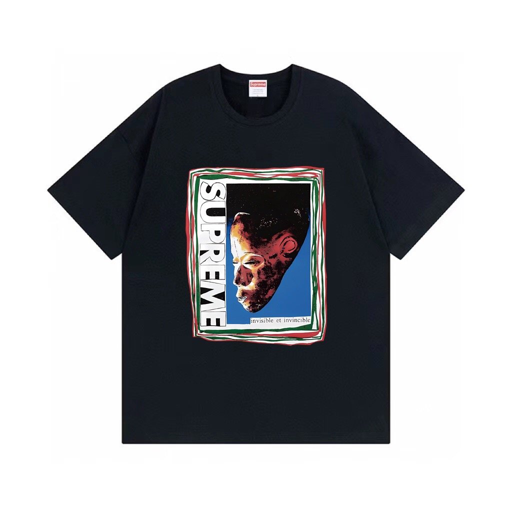 Supreme Mask Graphic Short-Sleeve T-Shirt ¡ª front