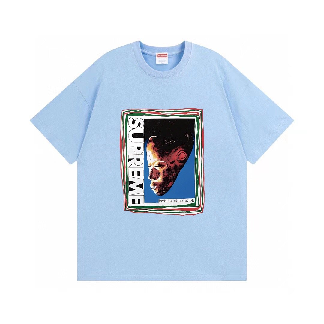 Supreme Mask Graphic Short-Sleeve T-Shirt ¡ª front