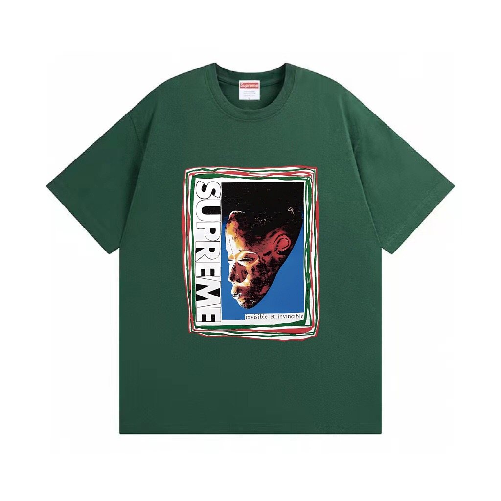 Supreme Mask Graphic Short-Sleeve T-Shirt ¡ª front