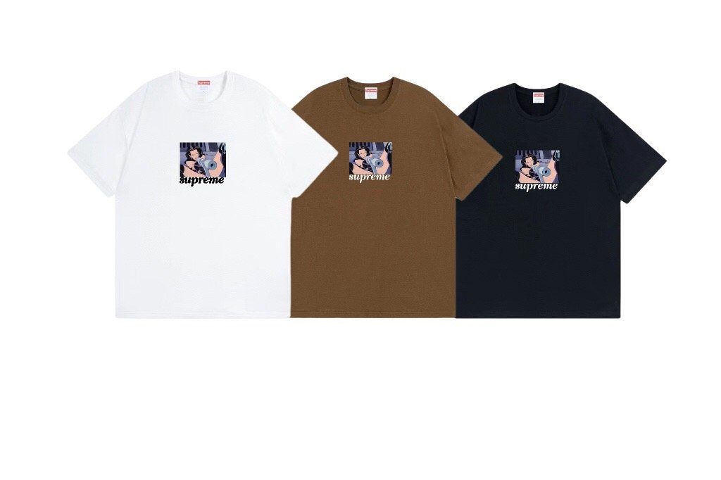 Supreme Aeon Flux Gun Graphic T-Shirt ¡ª comparison