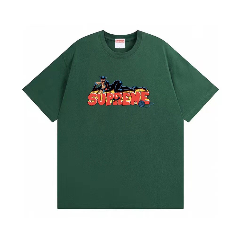 Supreme Catwoman Graphic T-Shirt ¡ª front