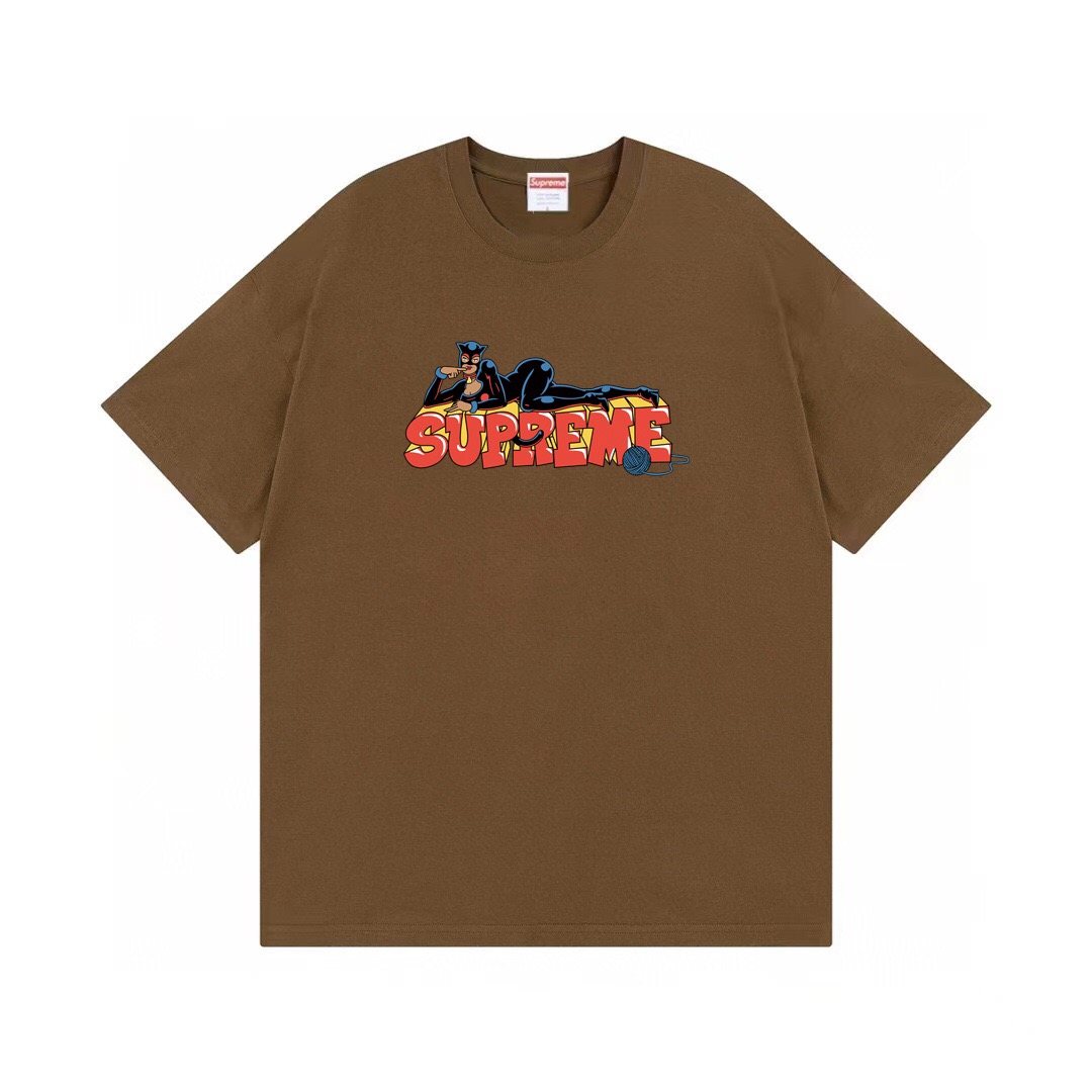 Supreme Catwoman Graphic T-Shirt ¡ª front
