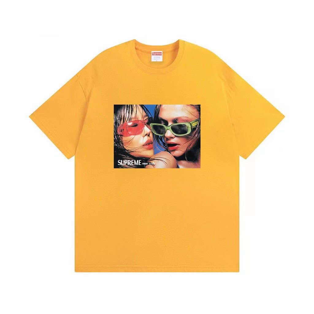 Supreme Eyewear Portrait Graphic T-Shirt ¡ª front