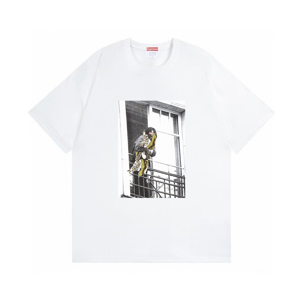 Supreme Antihero Balcony Photo Graphic T-Shirt ¡ª front