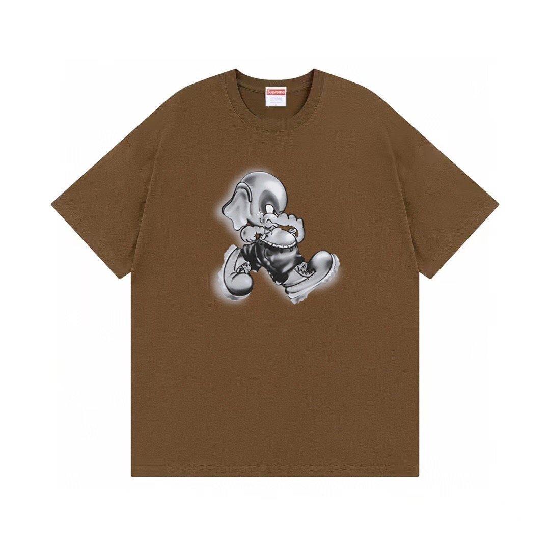 Supreme Elephant Graphic T-Shirt ¡ª front
