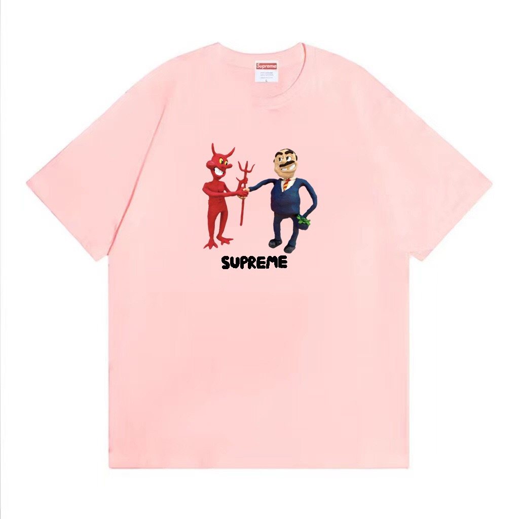Supreme Business Devil Graphic T-Shirt ¡ª front