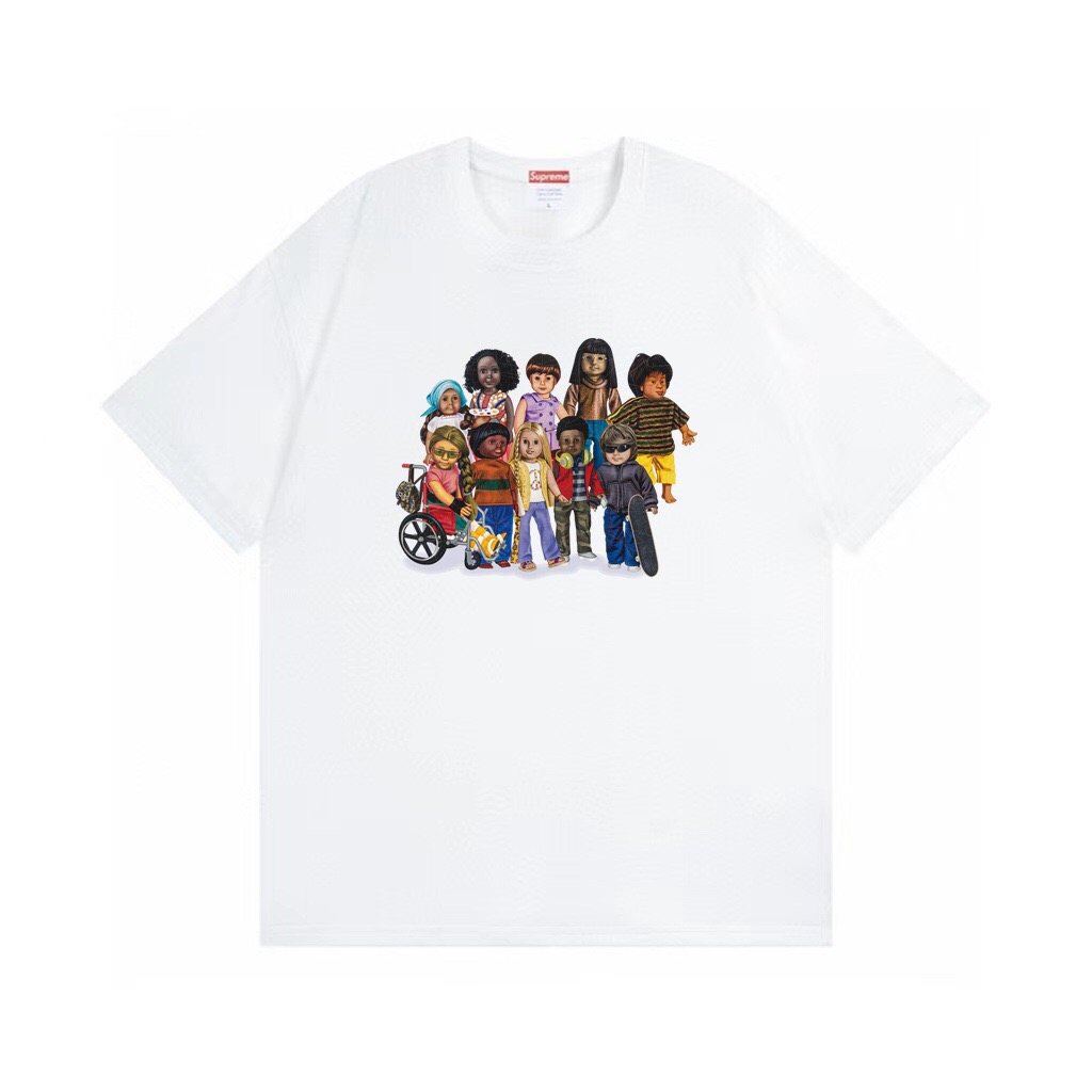 Supreme Children Cartoon Graphic T-Shirt ¡ª front