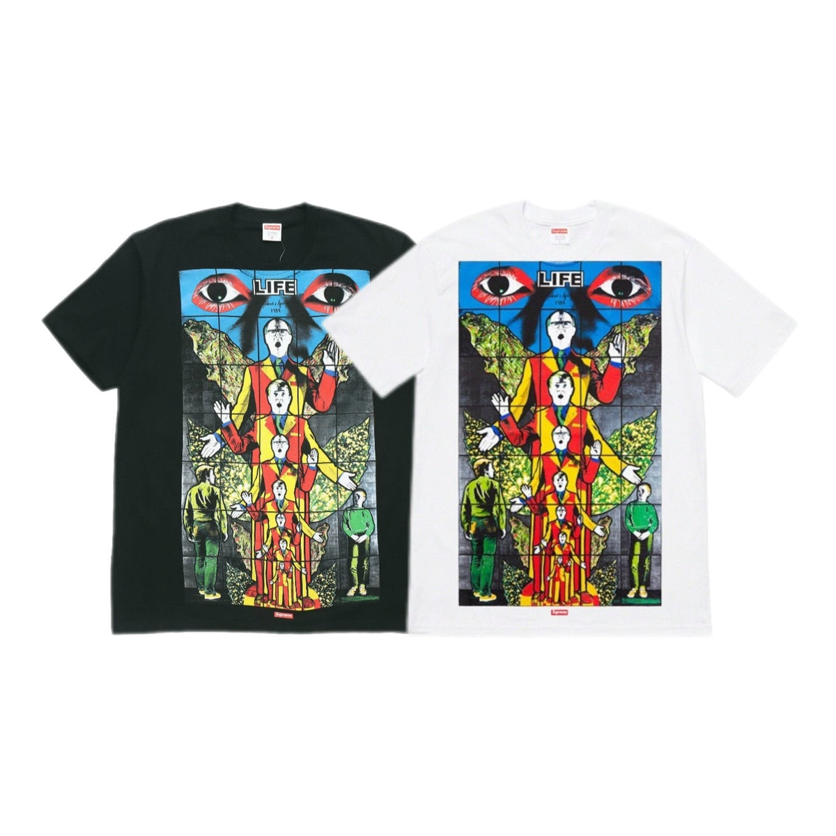 Supreme LIFE Graphic Short-Sleeve T-Shirt ¡ª comparison
