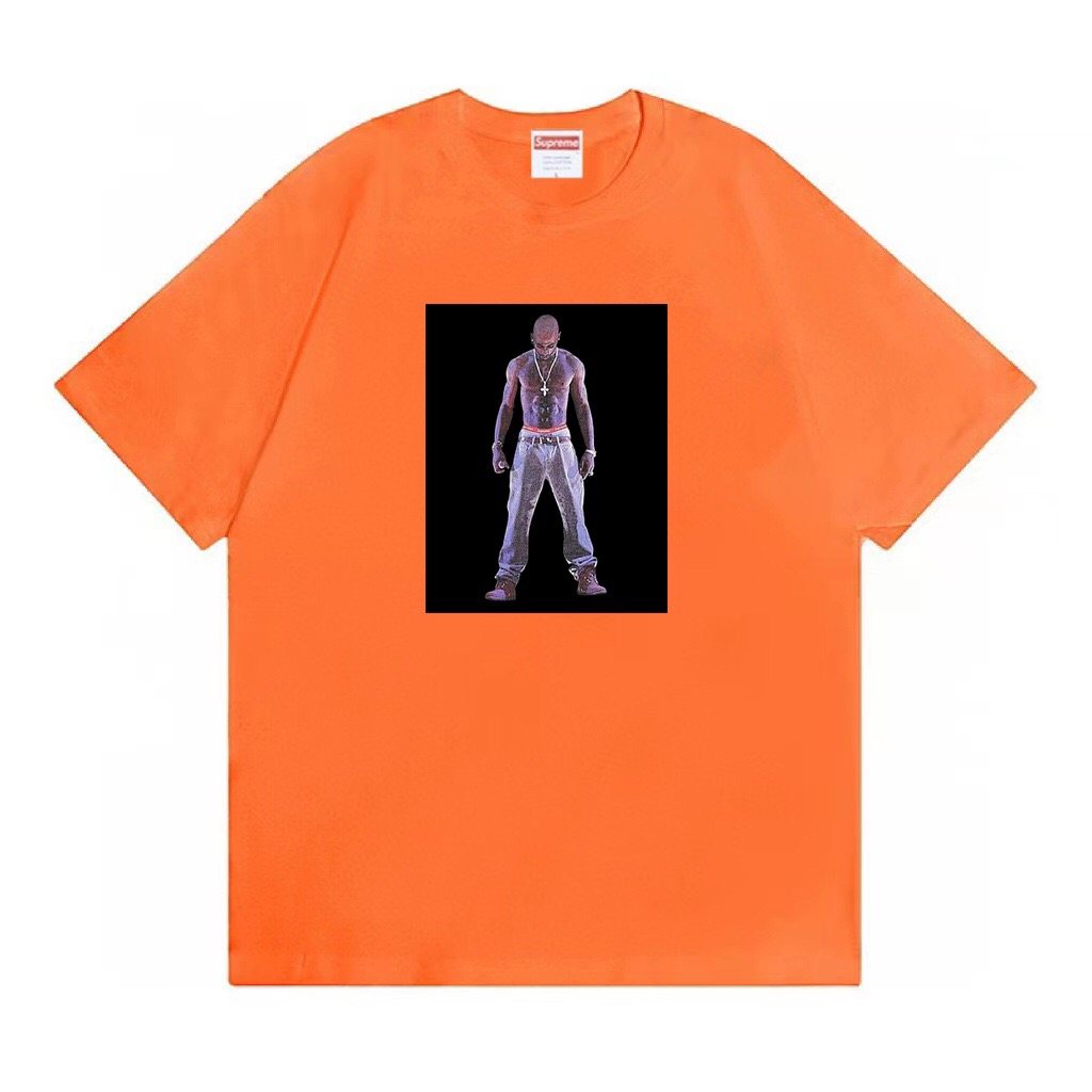 Supreme Tupac Hologram Graphic Short-Sleeve T-Shirt ¡ª front