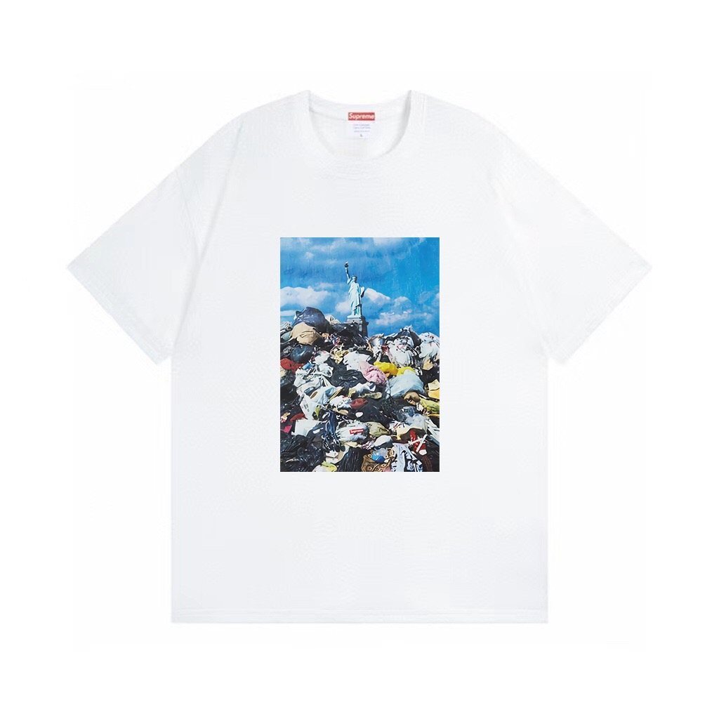 Supreme Trash Scenery Graphic T-Shirt ¡ª front