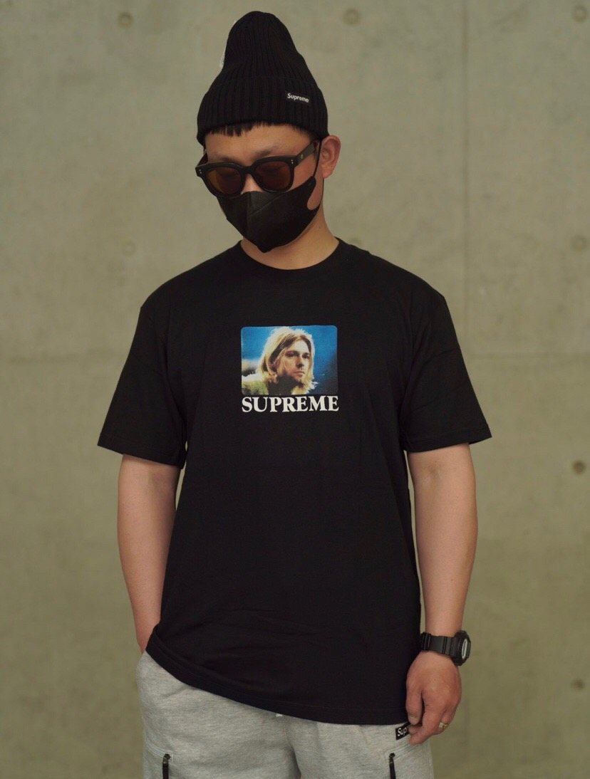 Supreme Kurt Cobain Portrait Graphic T-Shirt ¡ª context