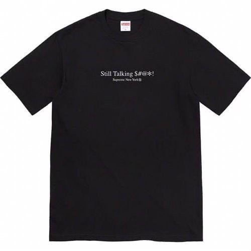 Supreme Still Talking Short-Sleeve Graphic T-Shirt ¡ª front