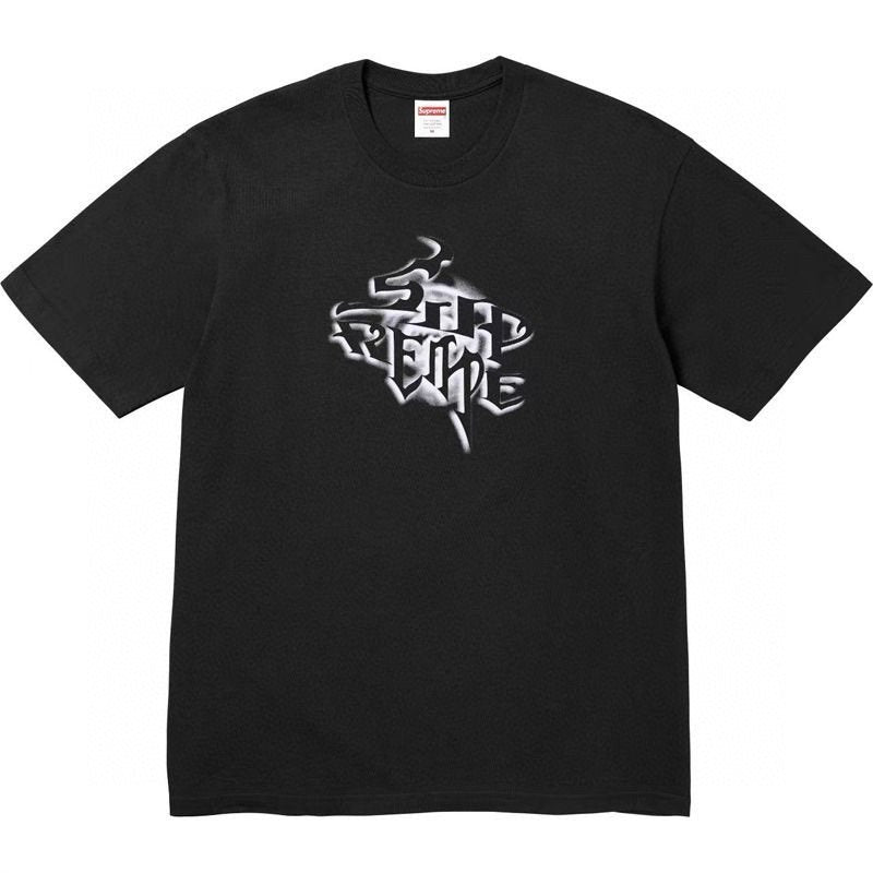 Supreme Metallic Front Graphic T-Shirt ¡ª front