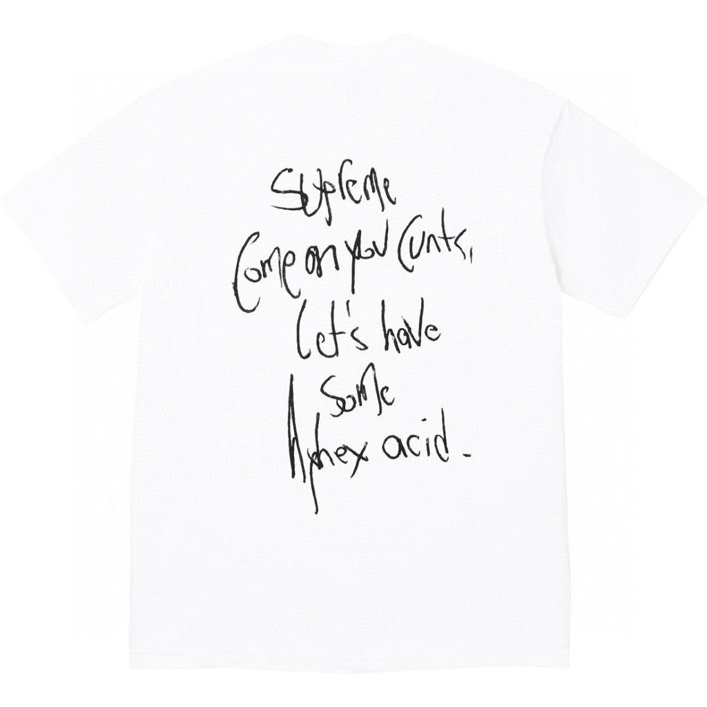 Supreme Aphex Twin Photo Graphic T-Shirt ¡ª back