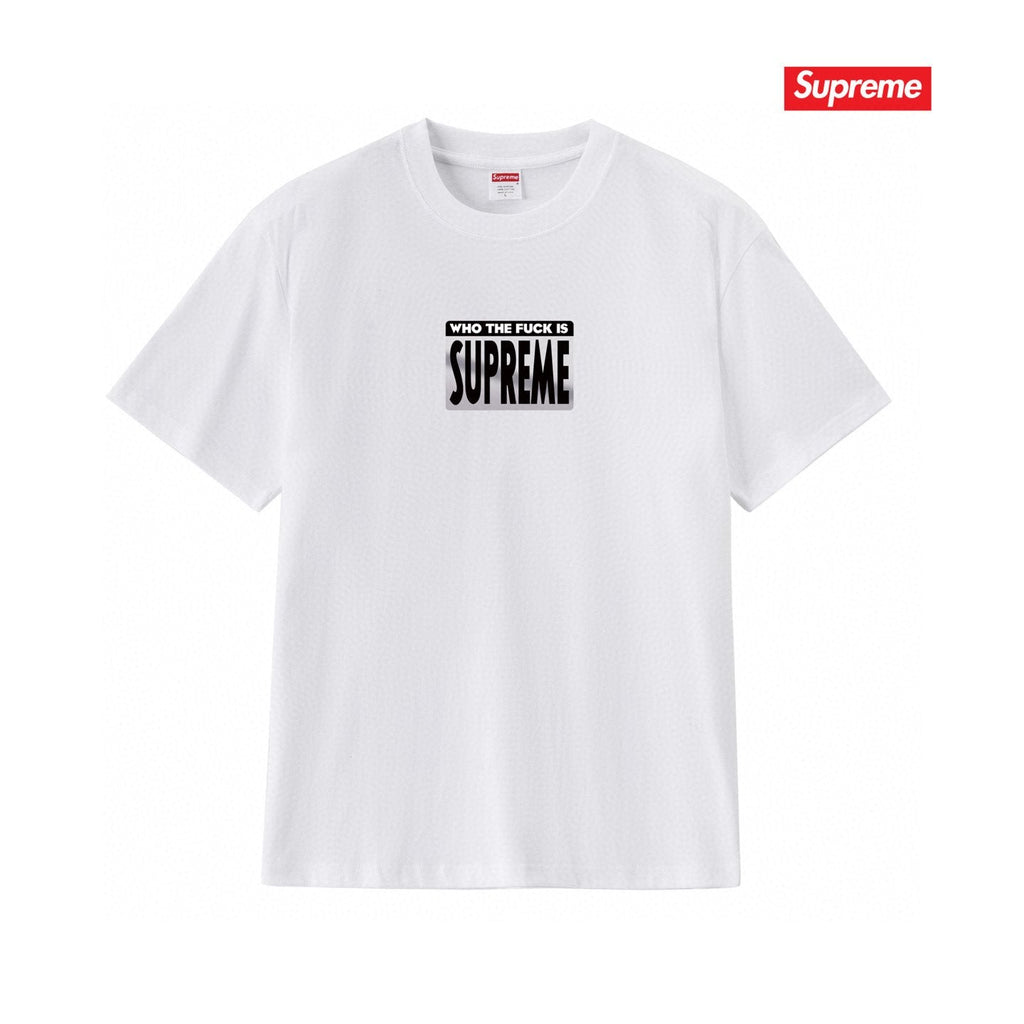 Supreme Who The Fuck Box Logo Graphic T-Shirt ¡ª hero