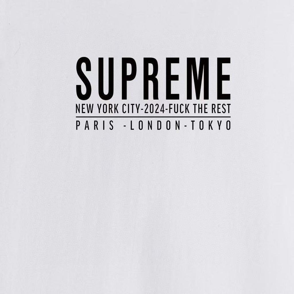 Supreme Chest Logo Graphic T-Shirt ¡ª detail