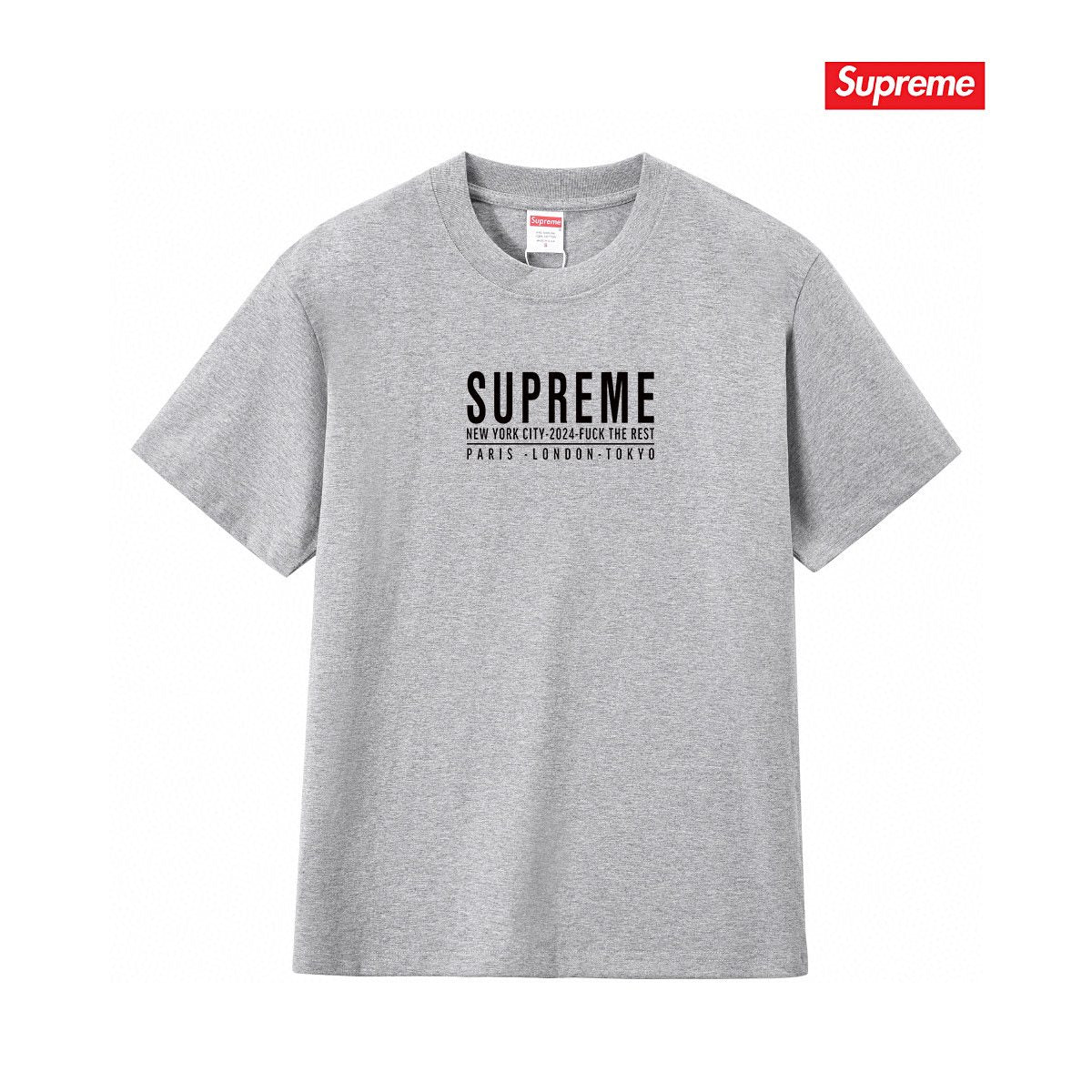 Supreme Chest Logo Graphic T-Shirt ¡ª front