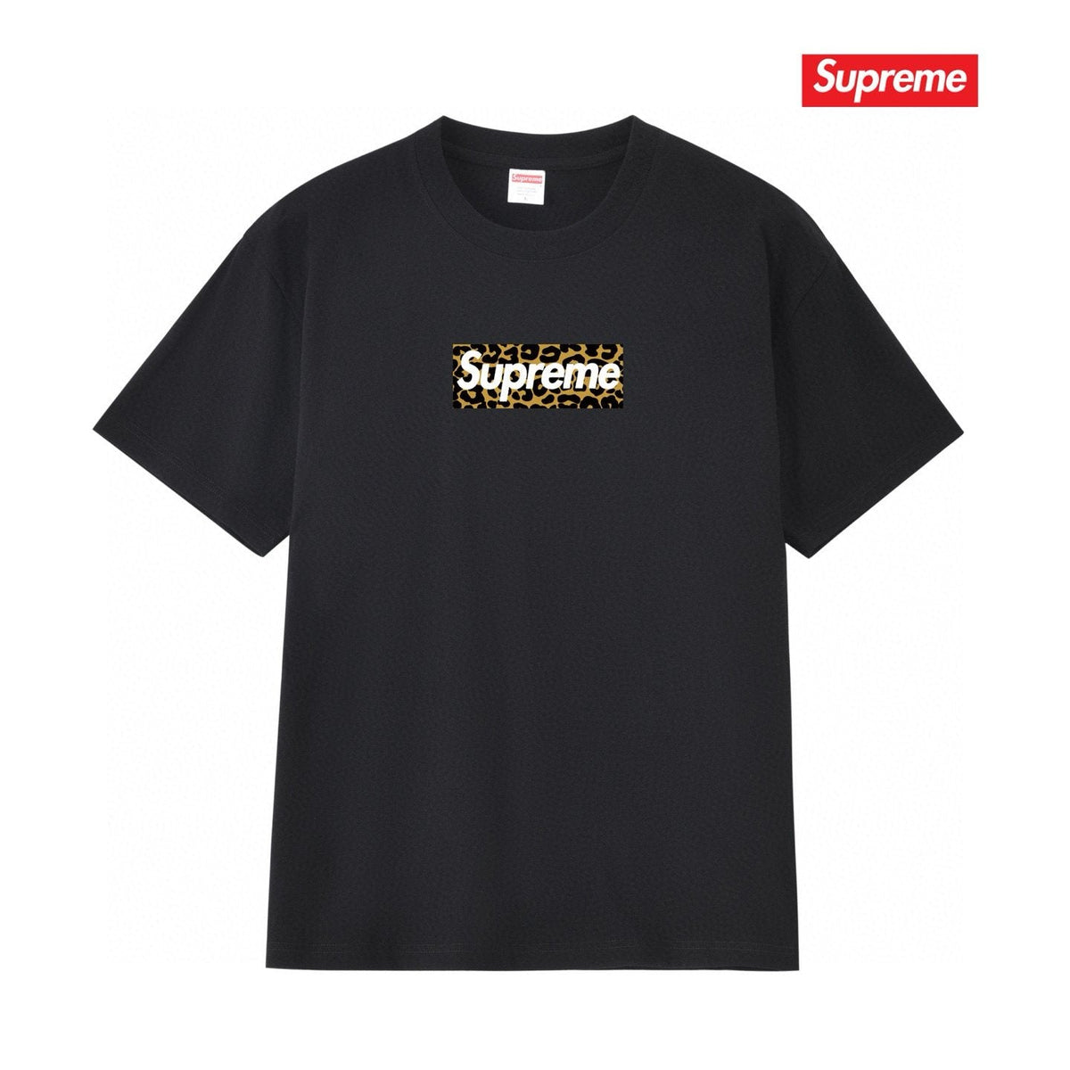 Supreme Shanghai Leopard Graphic T-Shirt ¡ª front