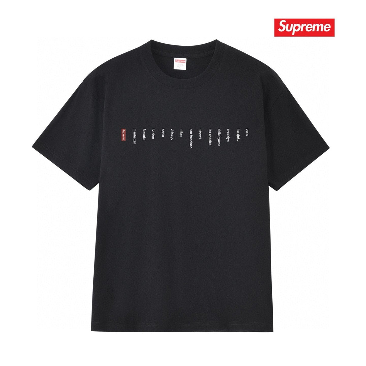 Supreme Location Graphic Short-Sleeve T-Shirt ¡ª hero