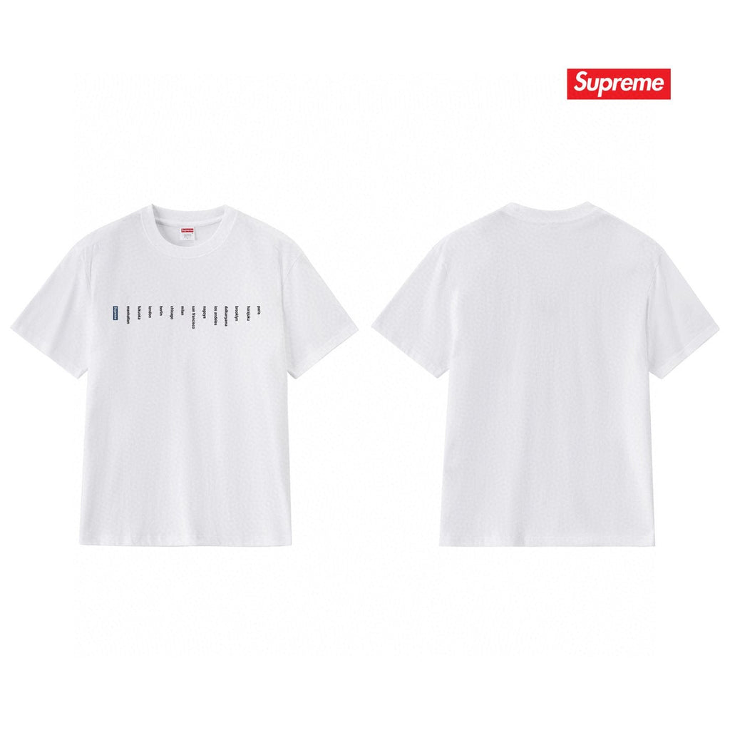 Supreme Location Graphic Short-Sleeve T-Shirt ¡ª back