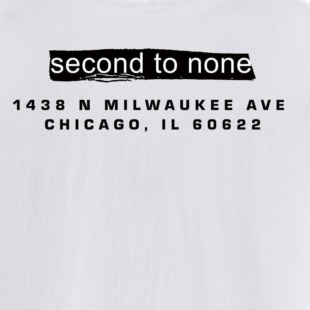 Supreme Chicago Store Opening Graphic Short-Sleeve T-Shirt ¡ª detail
