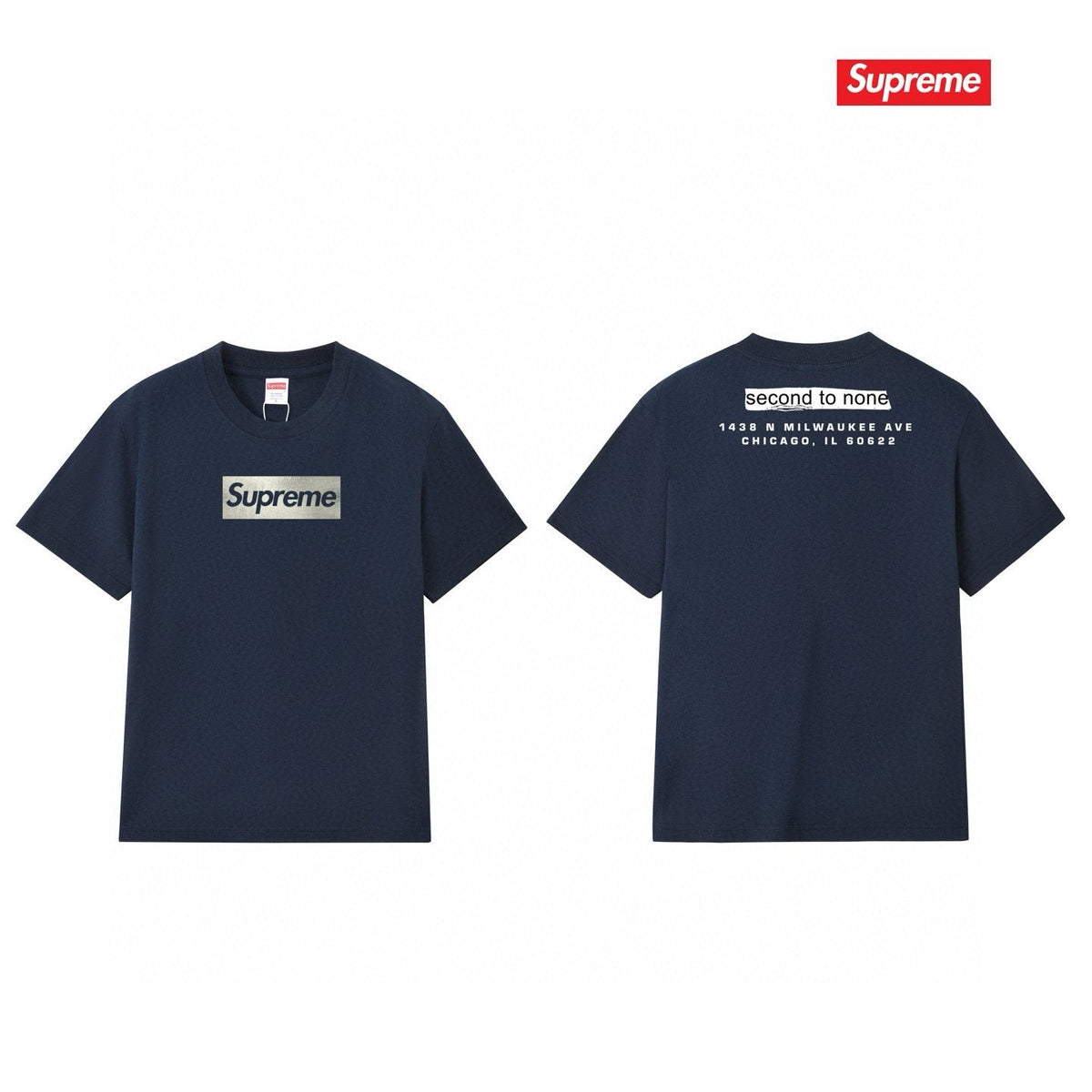 Supreme Chicago Store Opening Graphic Short-Sleeve T-Shirt ¡ª comparison