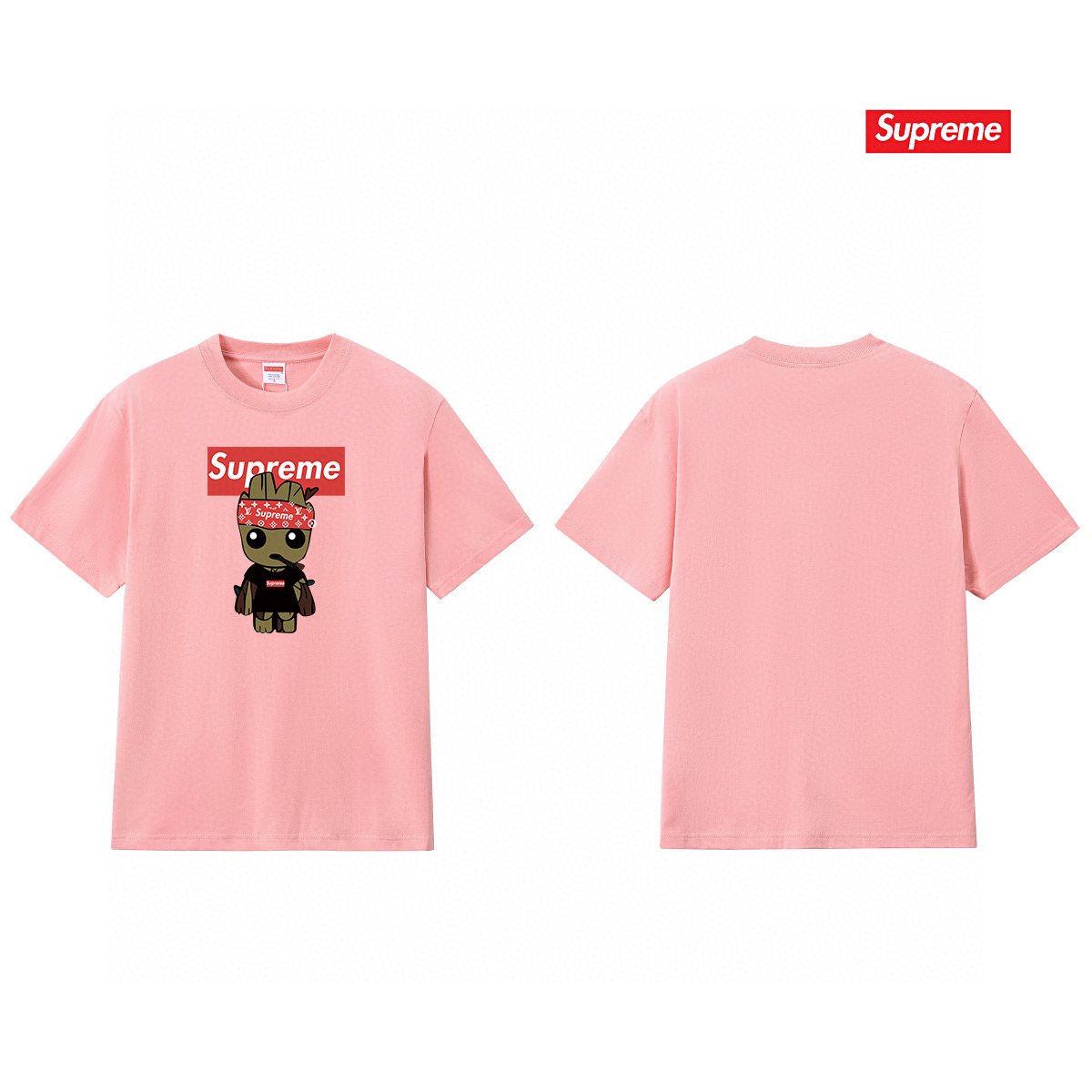 Supreme Tree Character Graphic Short-Sleeve T-Shirt ¡ª comparison