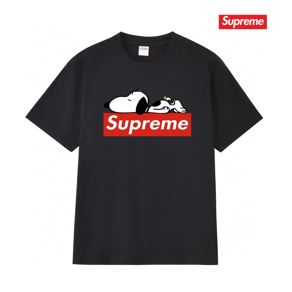 Supreme Snoopy Graphic Short-Sleeve T-Shirt ¡ª front