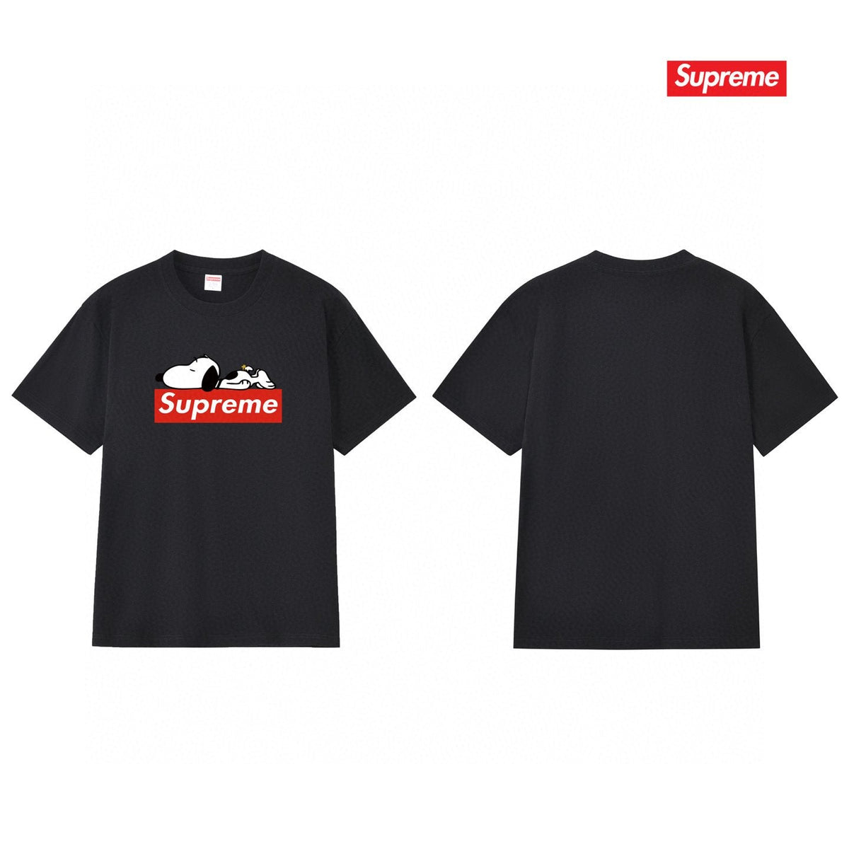 Supreme Snoopy Graphic Short-Sleeve T-Shirt ¡ª back
