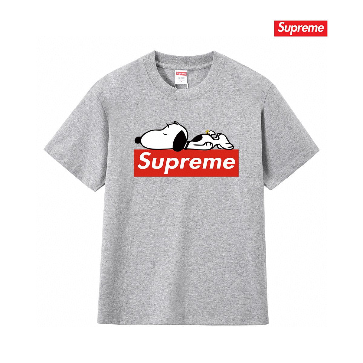 Supreme Snoopy Graphic Short-Sleeve T-Shirt ¡ª front