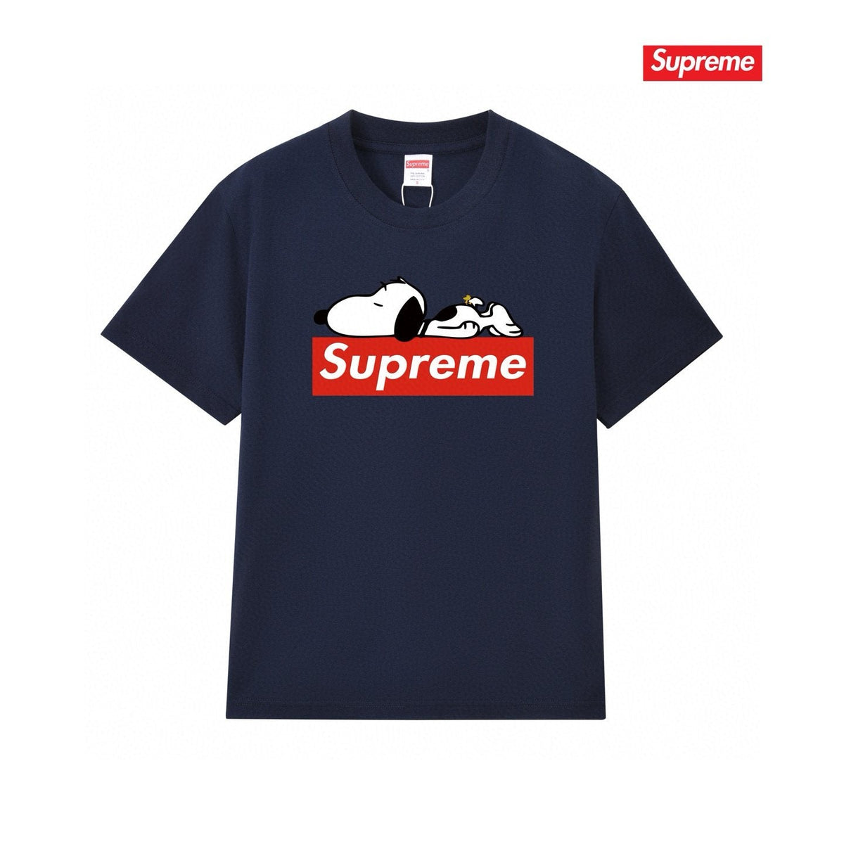 Supreme Snoopy Graphic Short-Sleeve T-Shirt ¡ª front