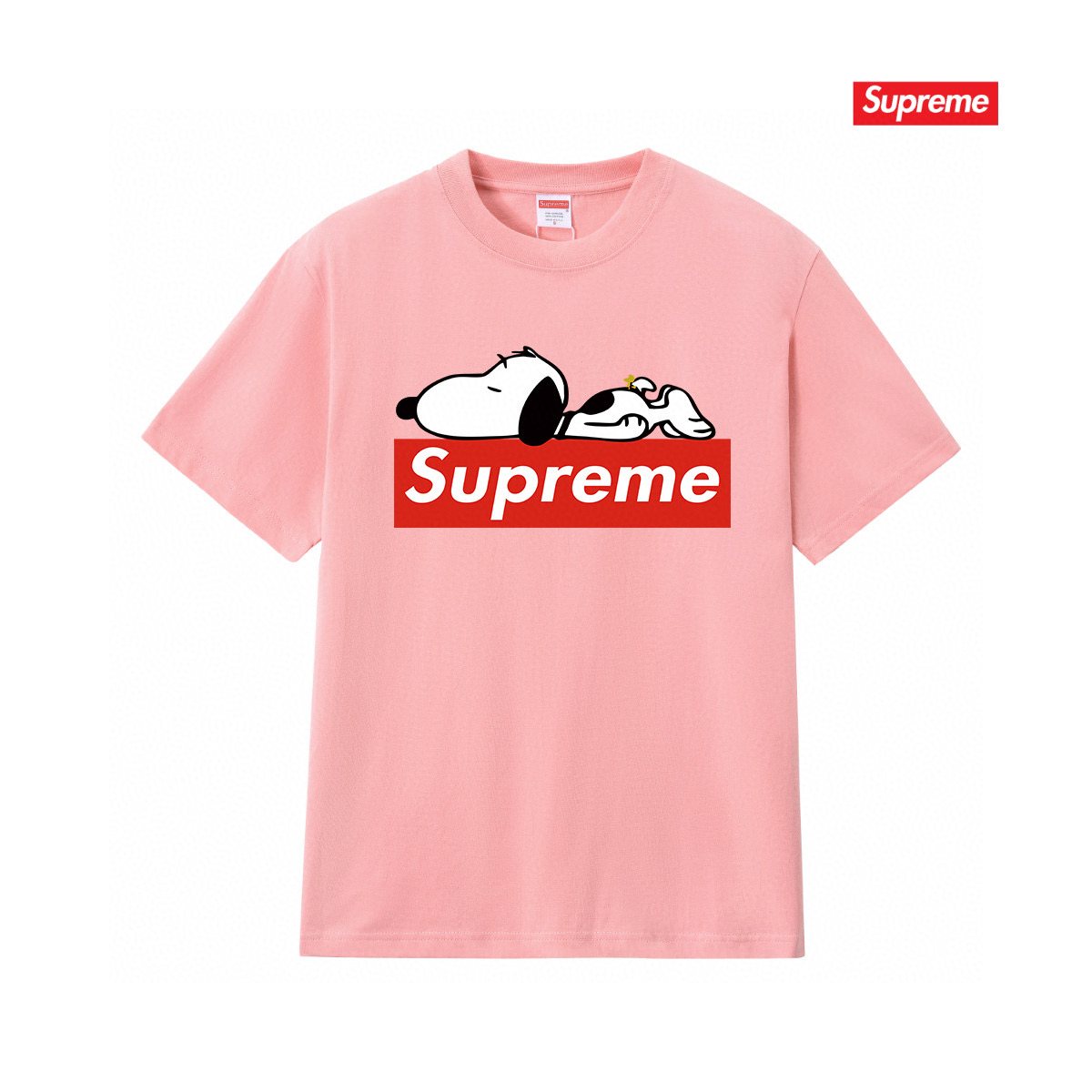 Supreme Snoopy Graphic Short-Sleeve T-Shirt ¡ª front
