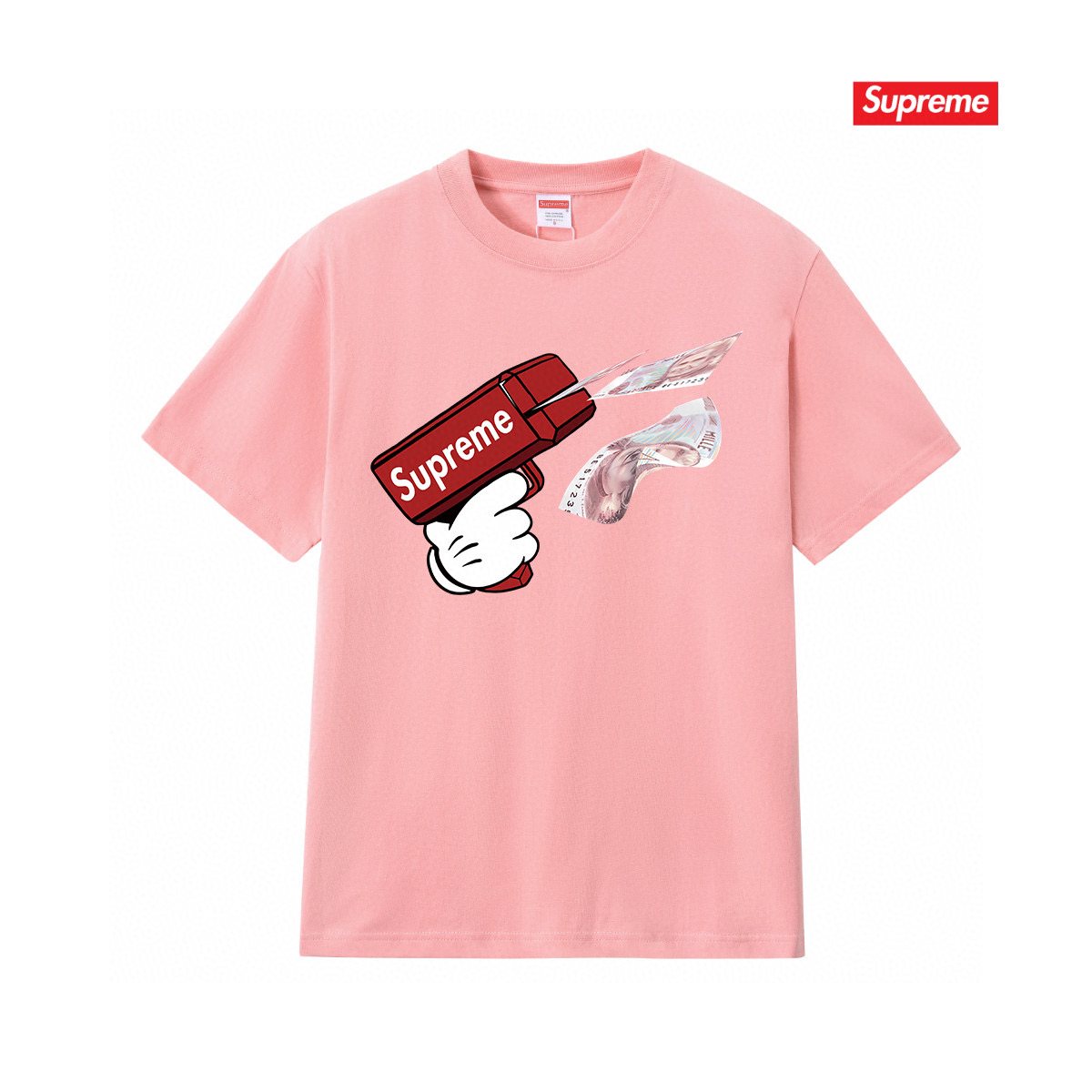 Supreme Kid Grigio Graphic Short-Sleeve T-Shirt ¡ª front