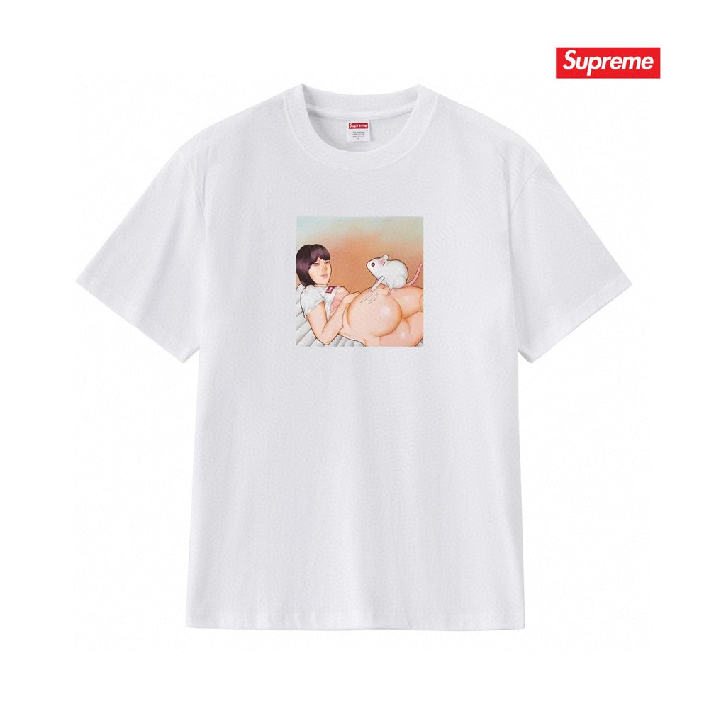 Supreme Anime-Style Graphic Short-Sleeve T-Shirt ¡ª hero