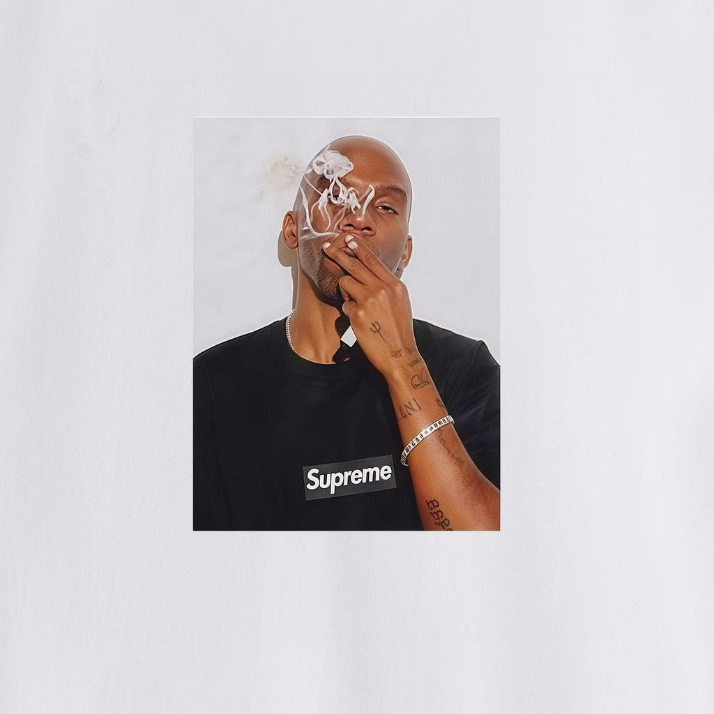 Supreme Dean Blunt Portrait Graphic T-Shirt ¡ª detail