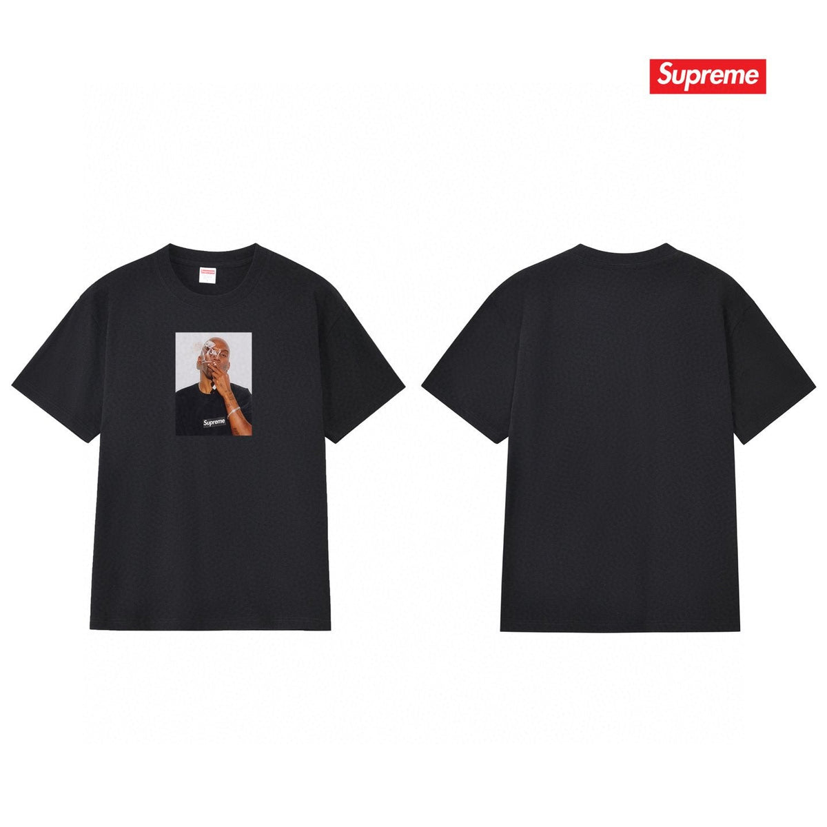 Supreme Dean Blunt Portrait Graphic T-Shirt ¡ª back