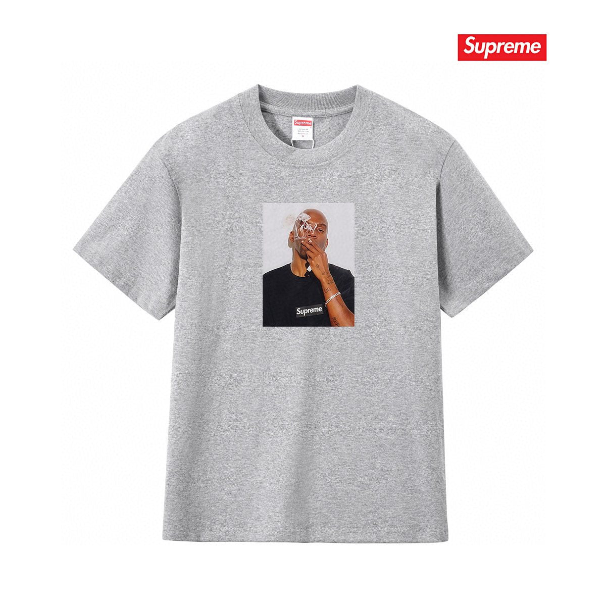 Supreme Dean Blunt Portrait Graphic T-Shirt ¡ª front