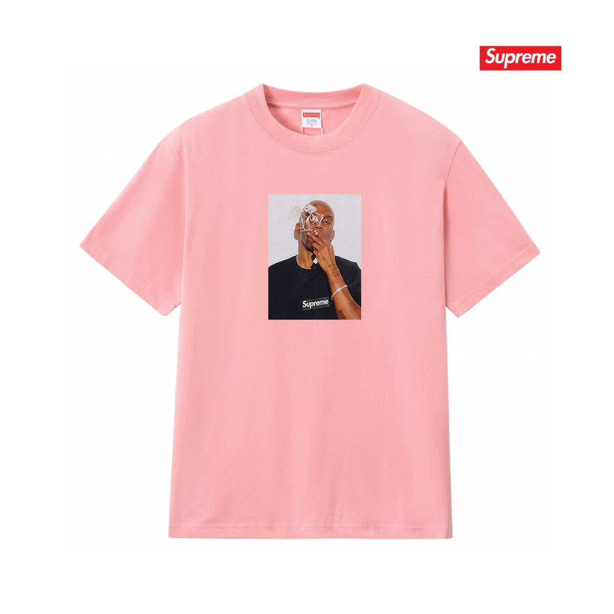 Supreme Dean Blunt Portrait Graphic T-Shirt ¡ª front