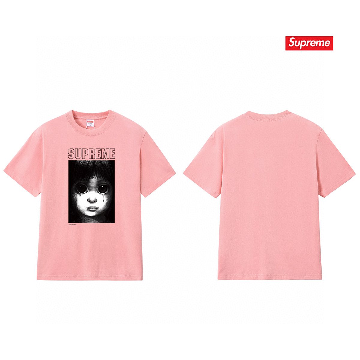 Supreme Portrait Graphic Short-Sleeve T-Shirt ¡ª back