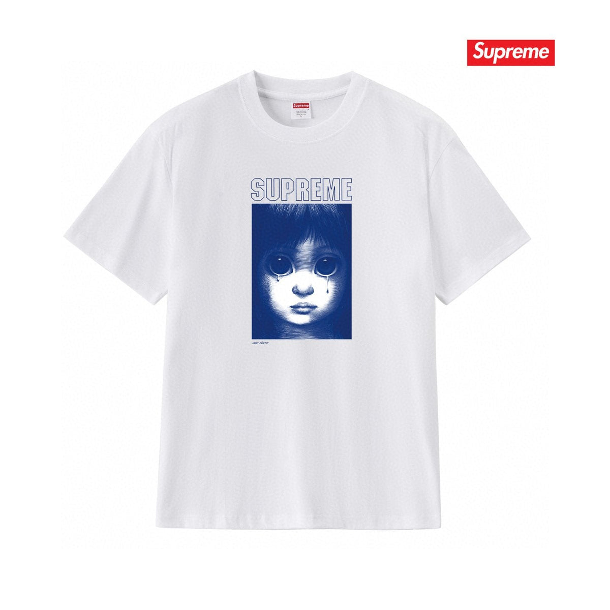 Supreme Portrait Graphic Short-Sleeve T-Shirt ¡ª front