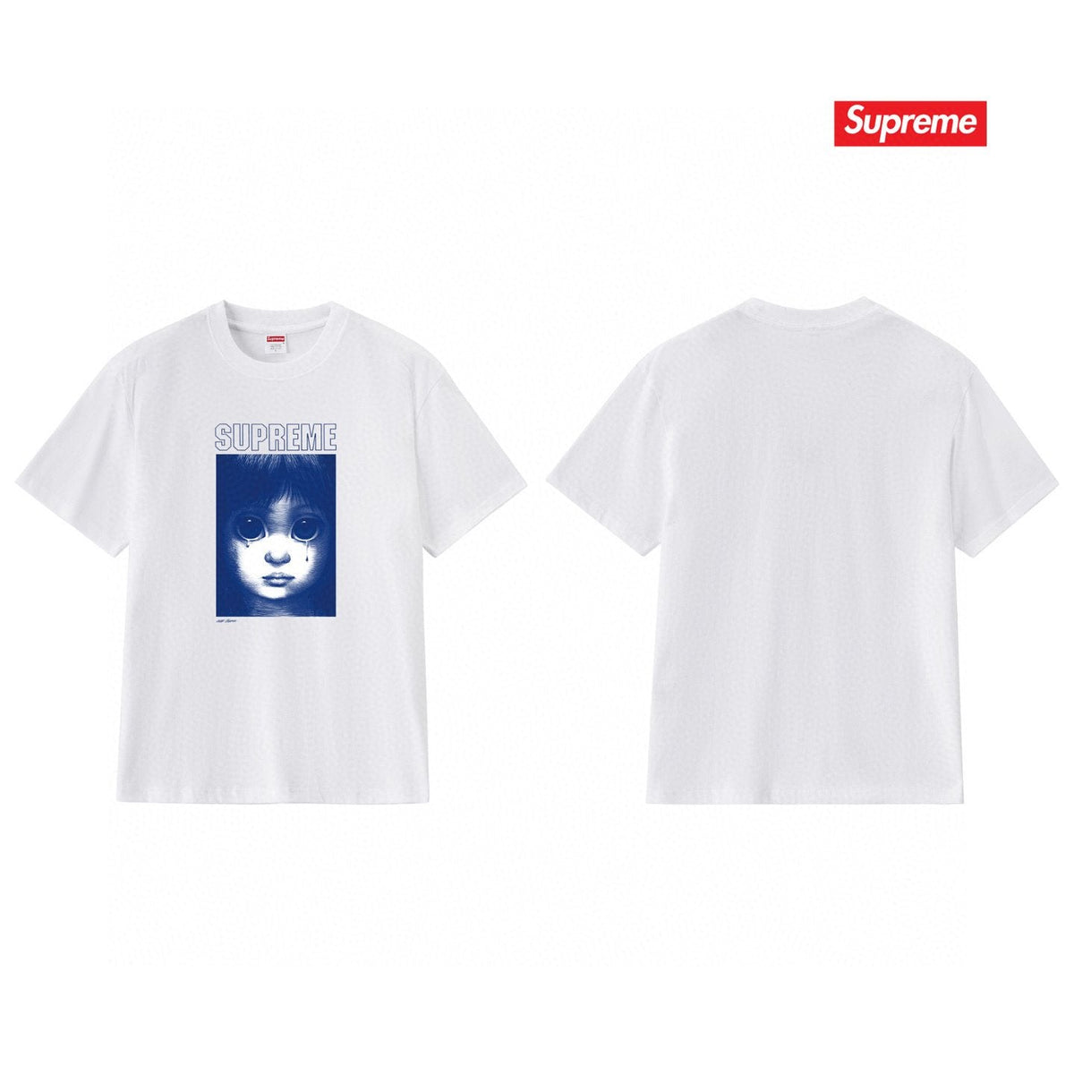 Supreme Portrait Graphic Short-Sleeve T-Shirt ¡ª back