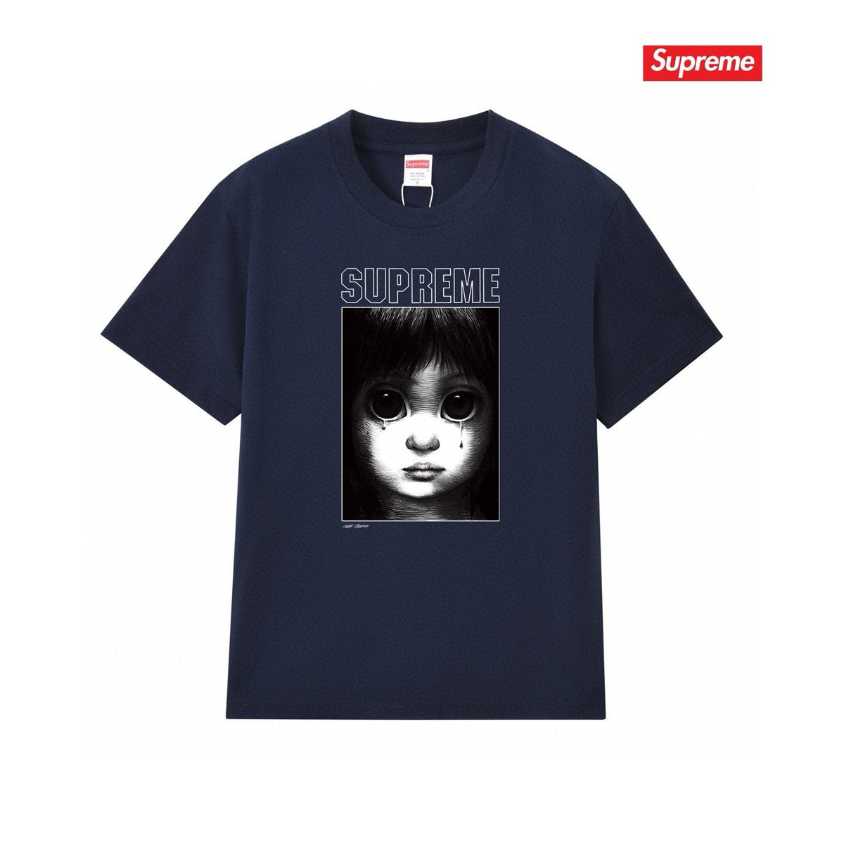 Supreme Portrait Graphic Short-Sleeve T-Shirt ¡ª front