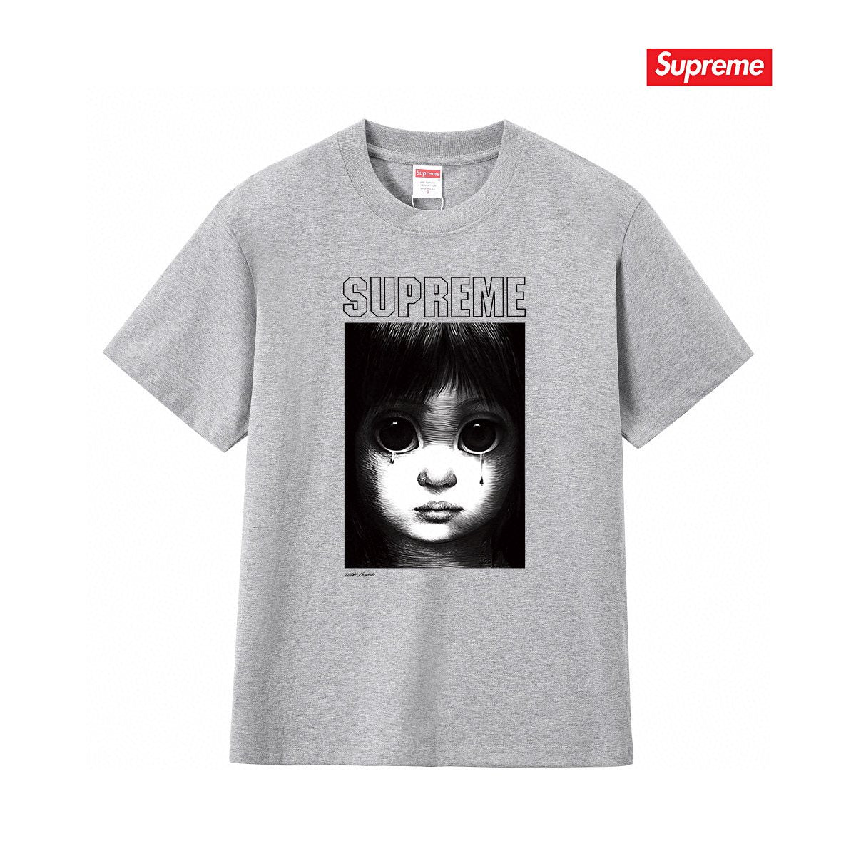 Supreme Portrait Graphic Short-Sleeve T-Shirt ¡ª front