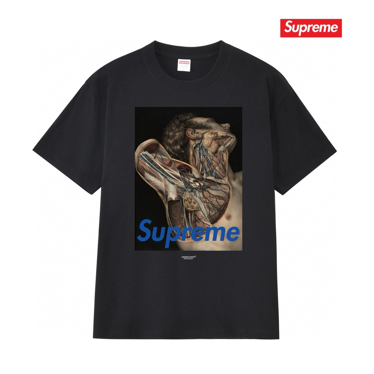 Supreme Anatomical Target Graphic T-Shirt ¡ª front