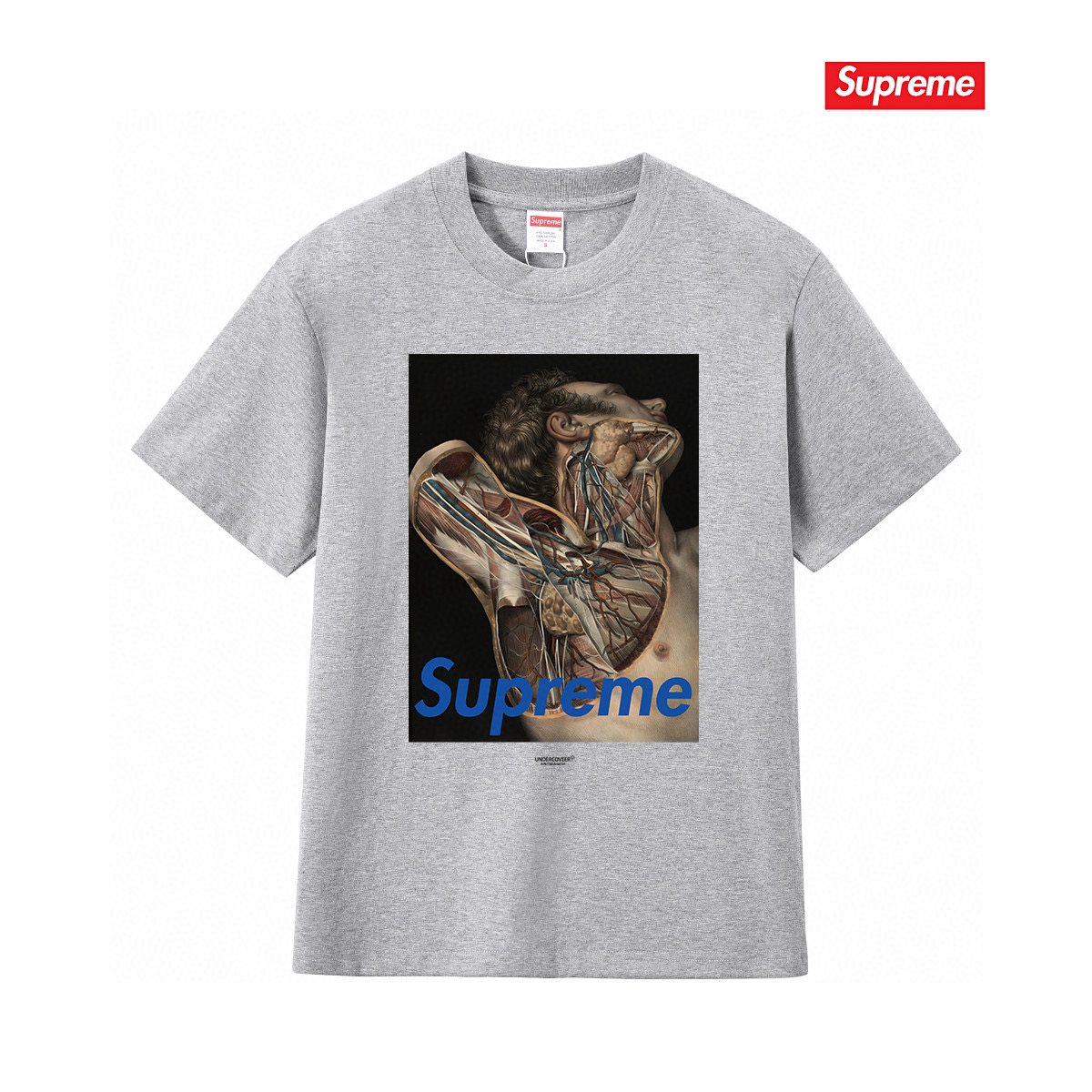 Supreme Anatomical Target Graphic T-Shirt ¡ª front