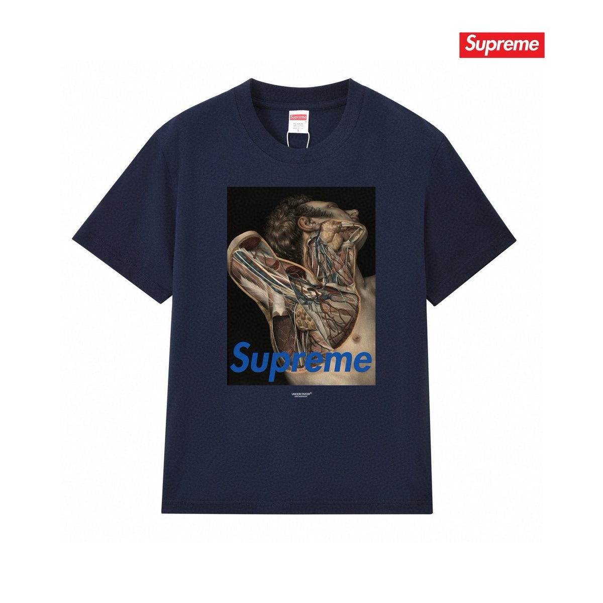 Supreme Anatomical Target Graphic T-Shirt ¡ª front