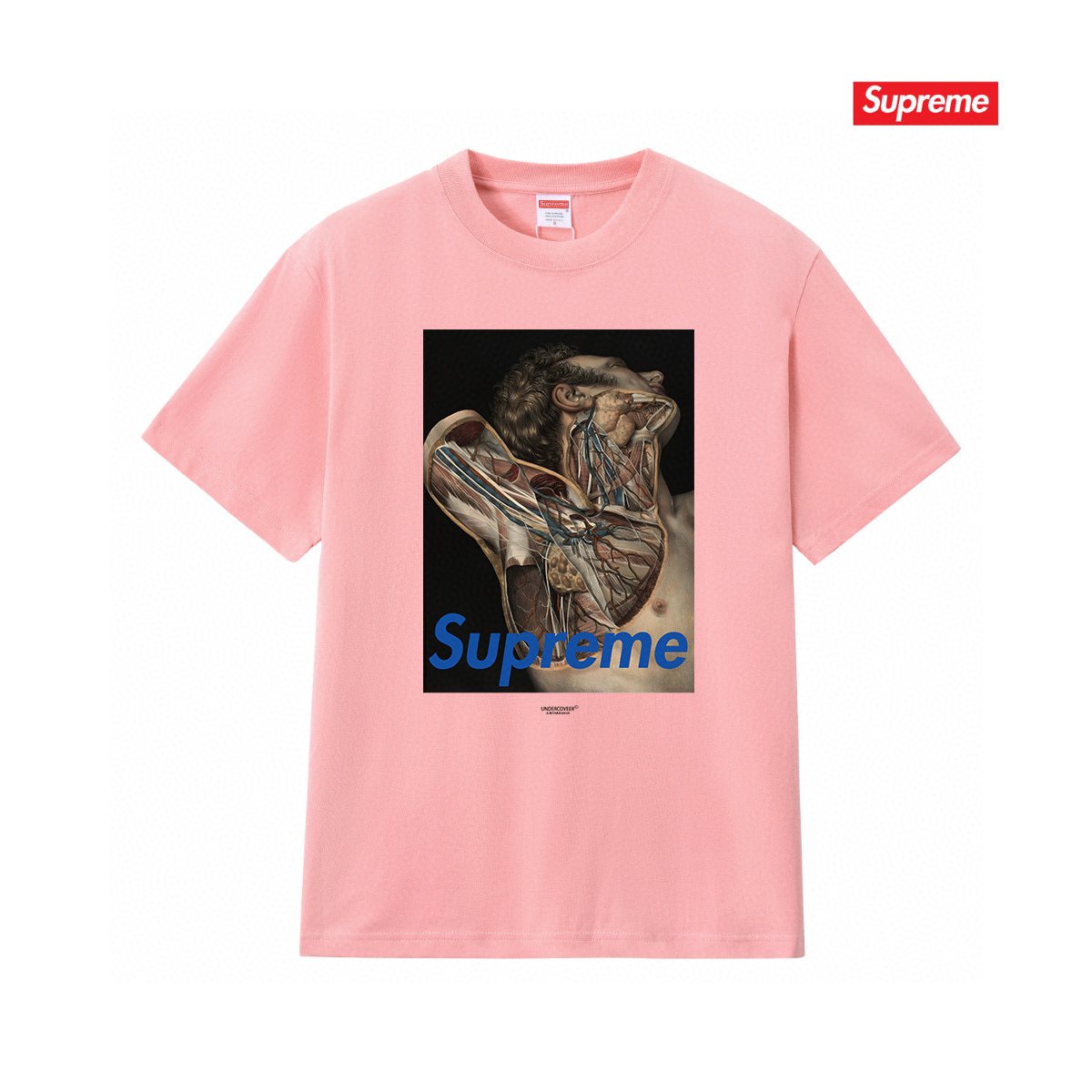 Supreme Anatomical Target Graphic T-Shirt ¡ª front