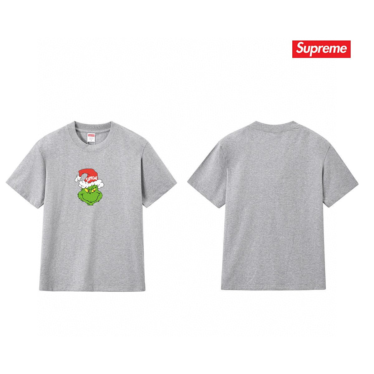 Supreme Grinch Santa Graphic T-Shirt ¡ª comparison