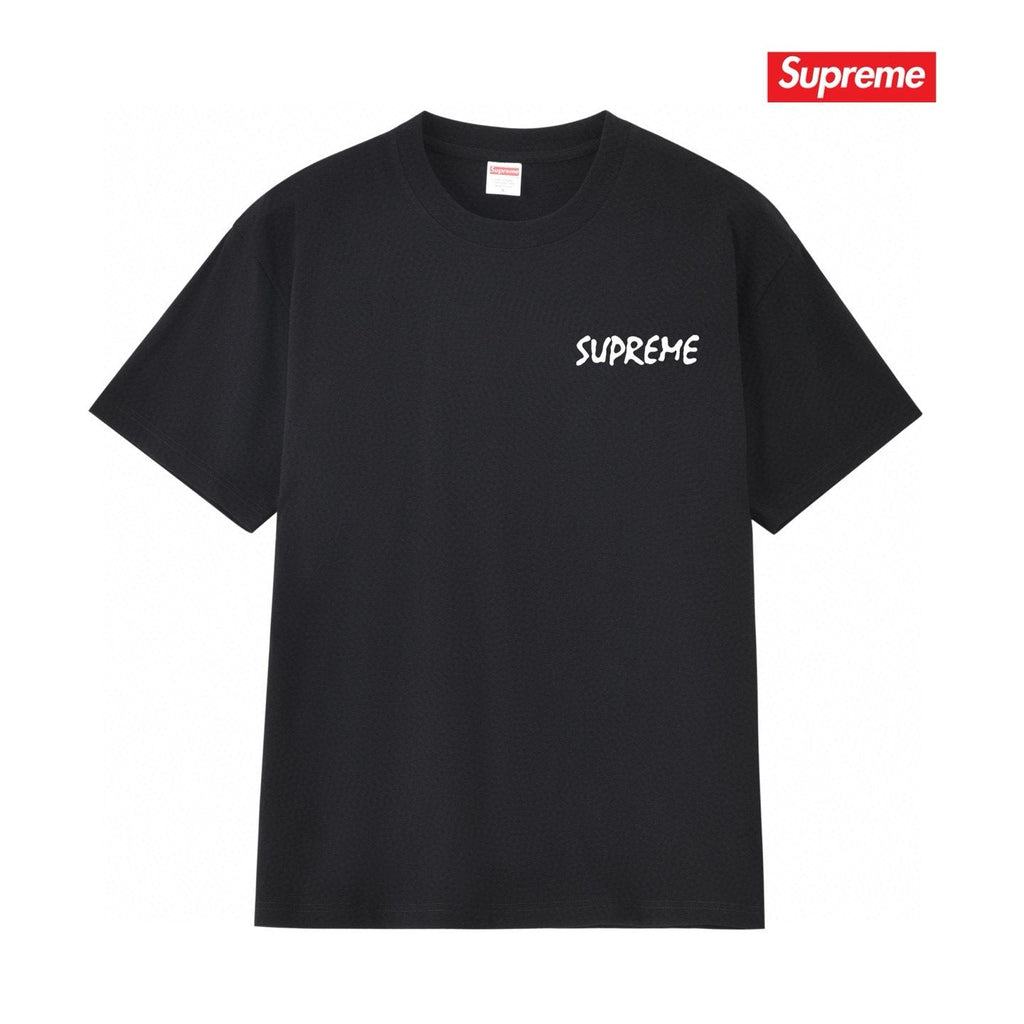 Supreme Cat Head Graphic Short-Sleeve T-Shirt ¡ª front